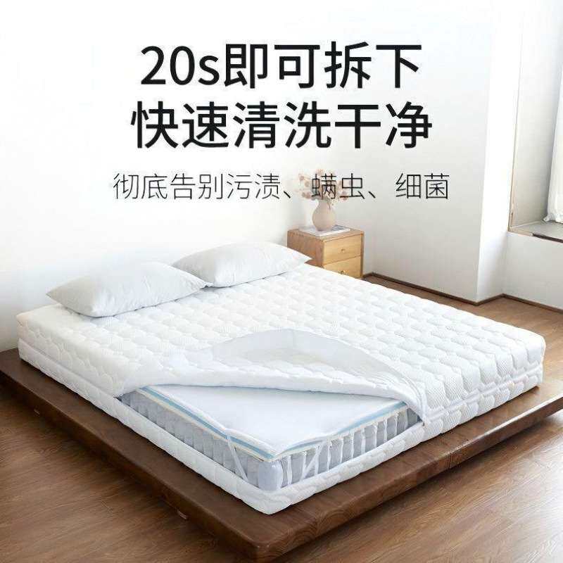全拆可水洗无胶水记忆棉3D可调节软硬两用适中席梦思乳胶弹簧床垫