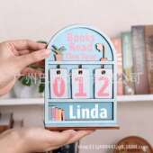 Books Read This 跨境新品 Year Counter读书计数阅读追踪器