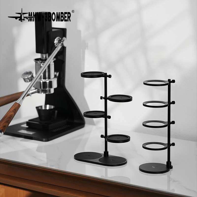 MHW-3BOMBER轰炸机磁吸咖啡收纳支架 粉碗咖啡器具收纳置物架