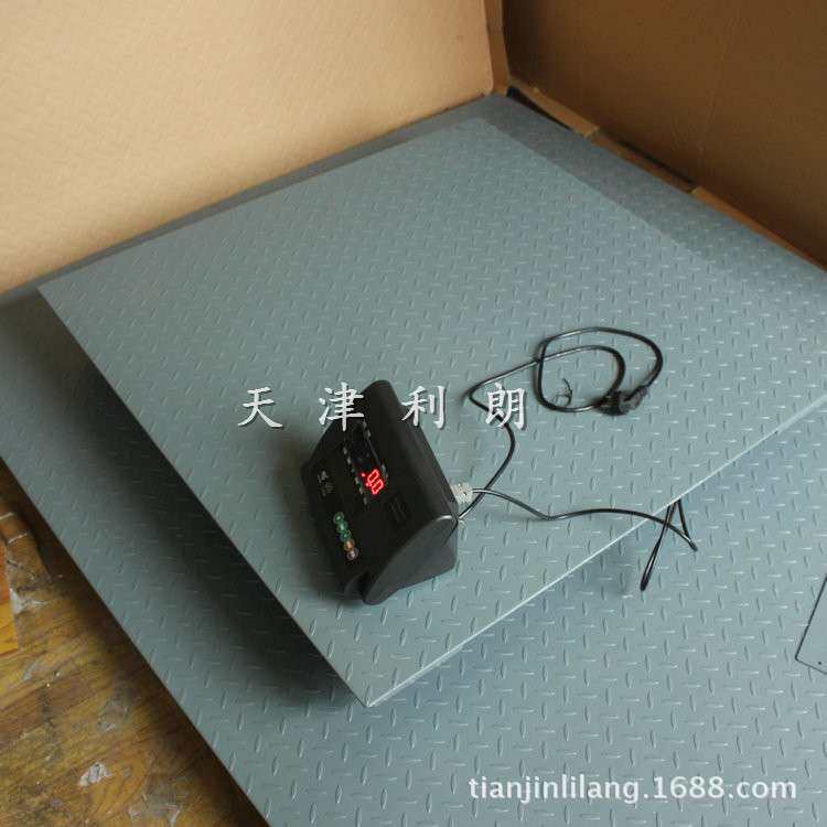 山东3吨物流电子秤 1.5-2米加厚型电子地磅5吨 2000kg电子平台秤