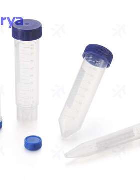 Virya离心管3115016 50ml离心管旋盖、平底、灭菌、袋装