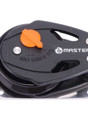 57毫米轮径10毫米线径甲板（右）游艇帆船轴承滑轮 RA-0509F-R