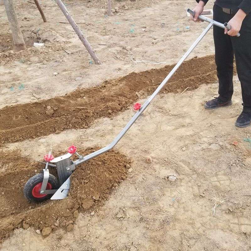 人力铧式犁手捞犁开沟犁起垄器开沟器微耕机手拉犁开沟犁手拉犁
