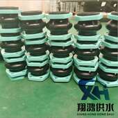 菱形 弧形法兰橡胶软接头K16SDN50丁腈耐油软连接现货供应