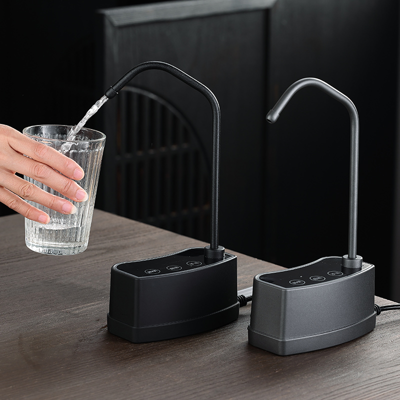 桶装水电动抽水器家用自动上水饮I水机小型桌面台式加水器
