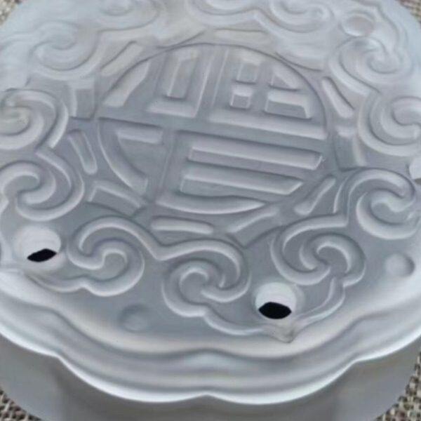 庭野堂中秋新品琉璃做的中秋月饼香薰炉盘香月兔香插礼物摆件礼品