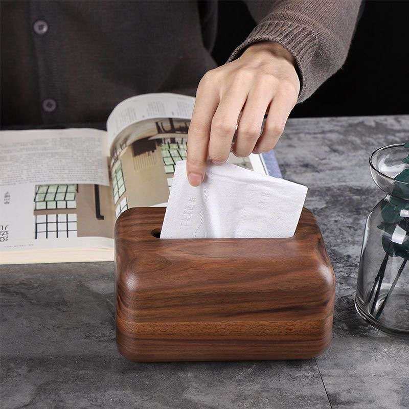 轻奢风黑胡桃木抽纸盒家居客厅纸巾收纳盒民宿酒店抽取式纸巾盒,鲜花速递/花卉仿真/绿植园艺,割草机/草坪机,淘宝优惠券,粉丝福利购,淘宝优惠卷