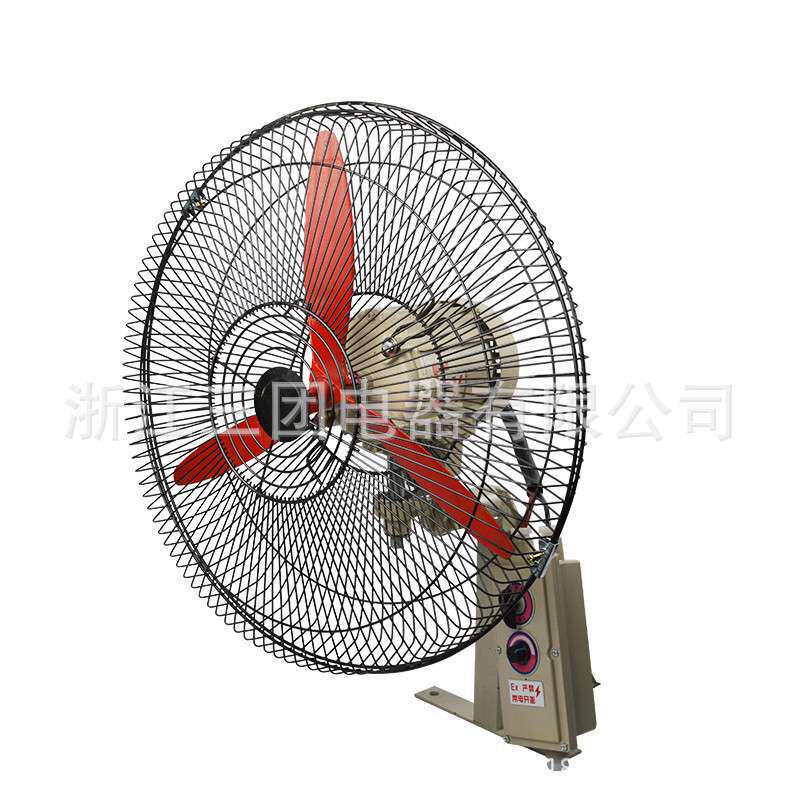 FB-500/600/750工业防爆摇头扇壁挂落地式380V220v排风扇工厂散热