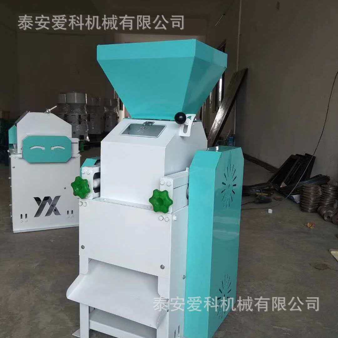 玉米大豆等多种农作物压扁机脱皮机家用商用都可去皮压扁一次成型