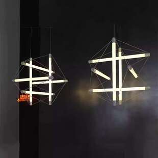 Light Structure设计师创意个性艺术吊灯现代简约样板房餐厅马扎