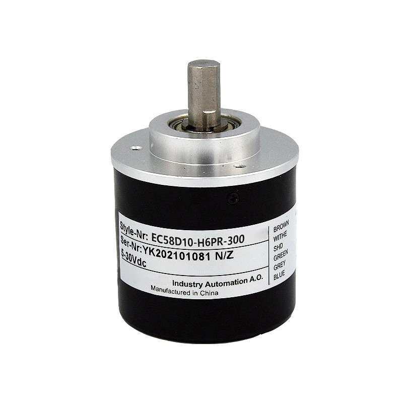 A050*宜科型旋转编码器EC58D10-H6PR-300 1024 360 1000质保