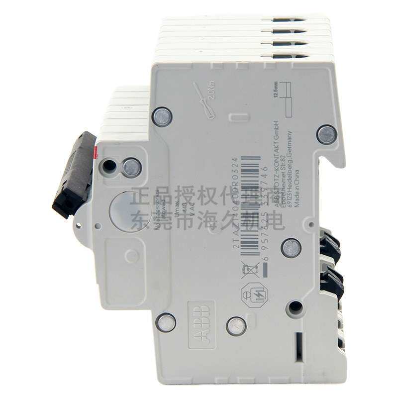 ABB低压开关SH200系列交流断路器SH204-B40;2CDS214001R0405