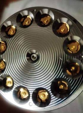 6MHz水晶310膜厚仪六点式晶振探头12点式晶控探头