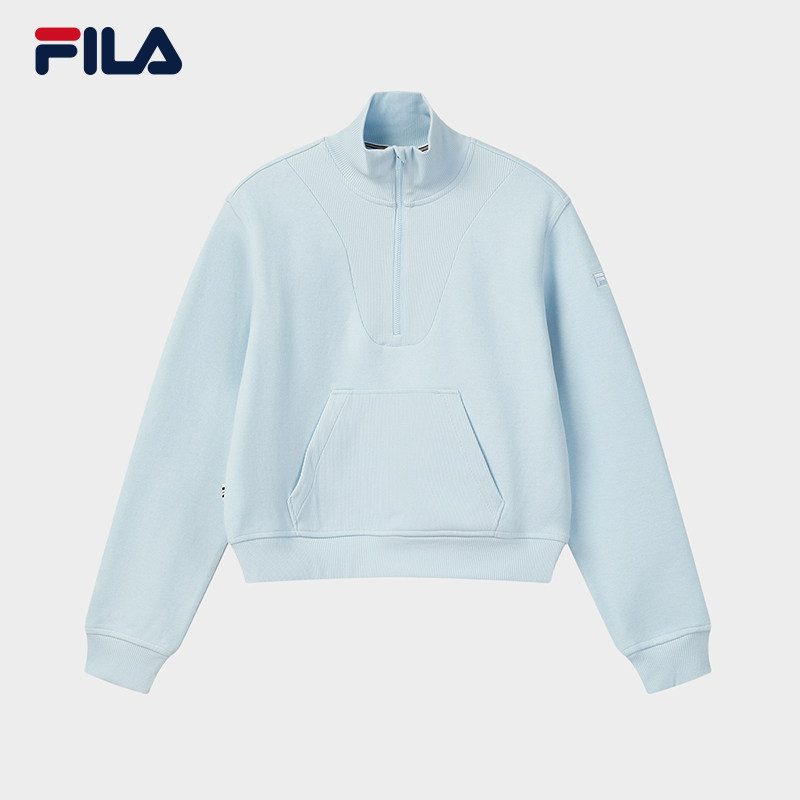 FILA 斐乐官方女子套头卫衣2026春新款时尚休闲舒适针织长袖上衣,运动服/休闲服装,运动卫衣/套头衫,淘宝优惠券,粉丝福利购,淘宝优惠卷