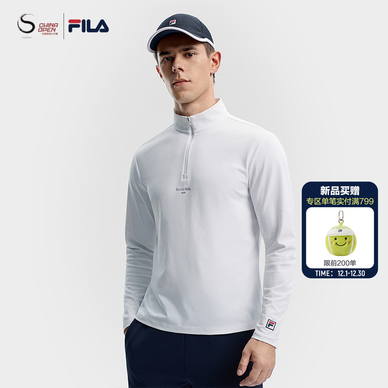 FILA斐乐男子针织长袖