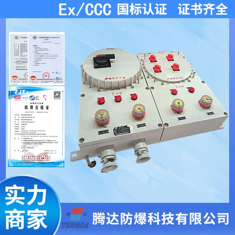 挂式防爆配电箱防爆配电箱iiic-ExdIICT4动力配电箱隔爆增安复合