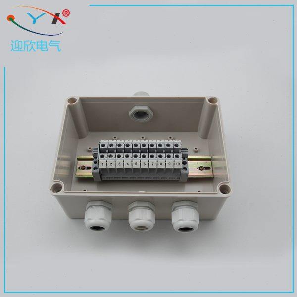 迎欣200*150*100一进三出防水分线盒室外电源工控端子密封接线盒,电子/电工,其它,淘宝优惠券,粉丝福利购,淘宝优惠卷