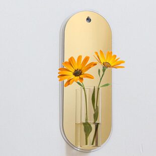 挂墙壁挂花瓶醉客厅墙面装饰挂件木花盆水培马壁挂式绿植富贵竹