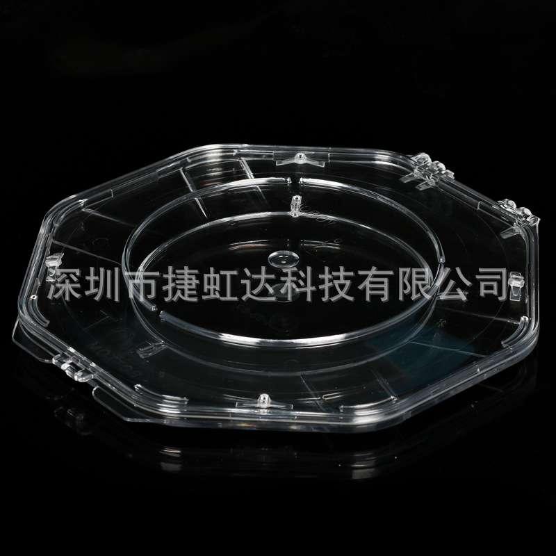 8寸晶圆硅片盒 单片样品展示盒 高透明展示盒 圆片塑料盒