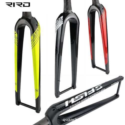 RIRO sfish碳纤维公路桶轴前叉 适用700*45C公路车越野前叉内走线