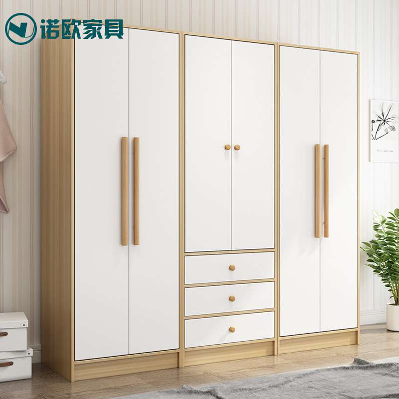 简易衣柜现代简约经济型小户型板式出租房用家用卧室收纳柜子