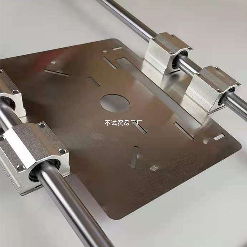 光轴实心滑杆直线导轨滑块光杆滑轨木工裁板切割机锯台裁瓷砖全套