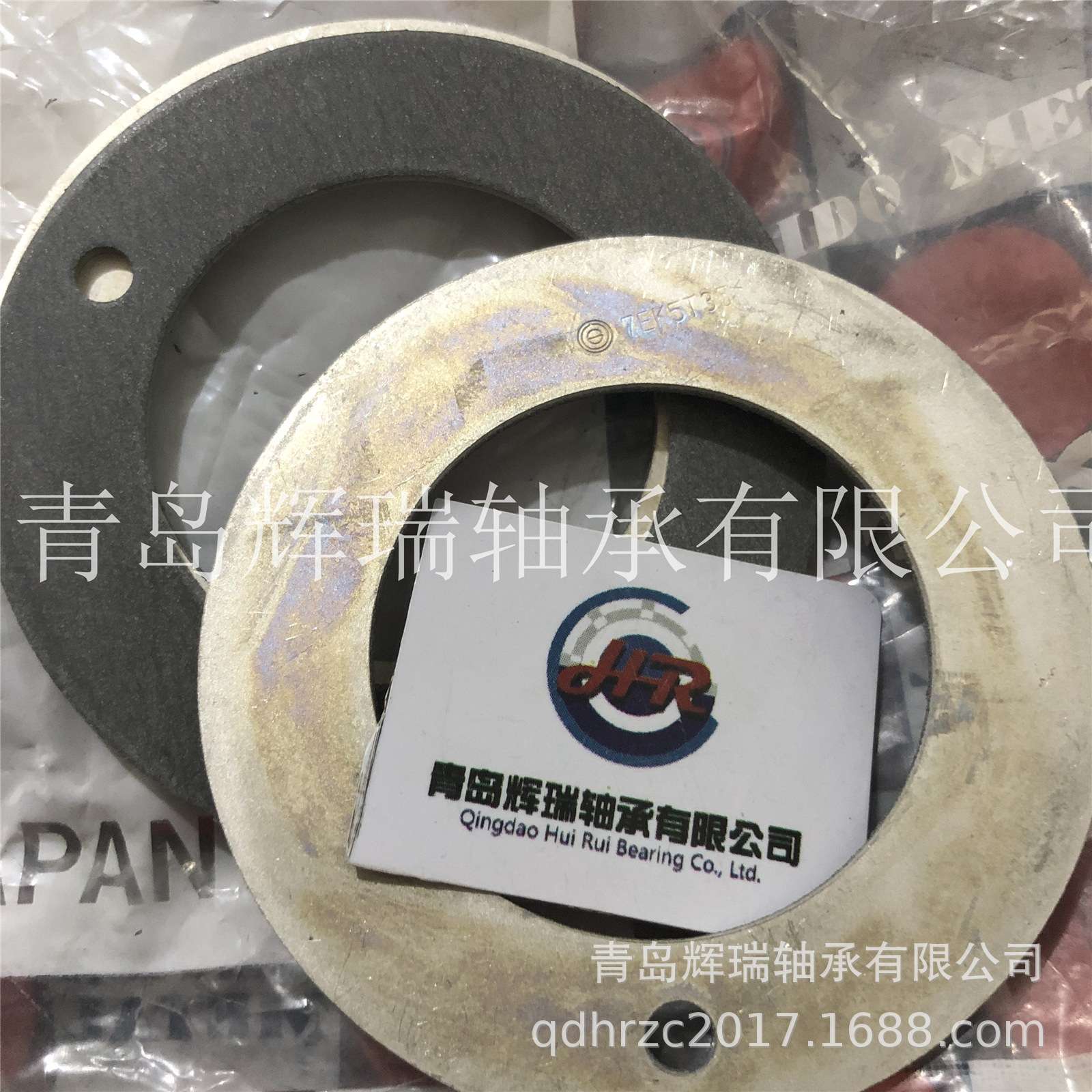 DAIDO衬套垫圈 7EK5T35 无油自润滑轴承 内径38mm外径62mm厚1.5mm