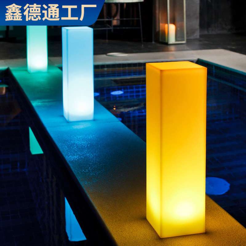 落地灯庭院装饰led户外防水落地式景观灯柱过道走廊引路灯可调光