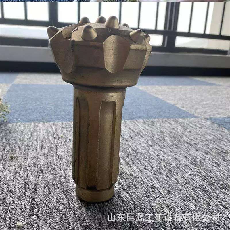 110mm合金潜孔钻头厂家现货矿用冲击器钻头安装简便煤矿潜孔钻头