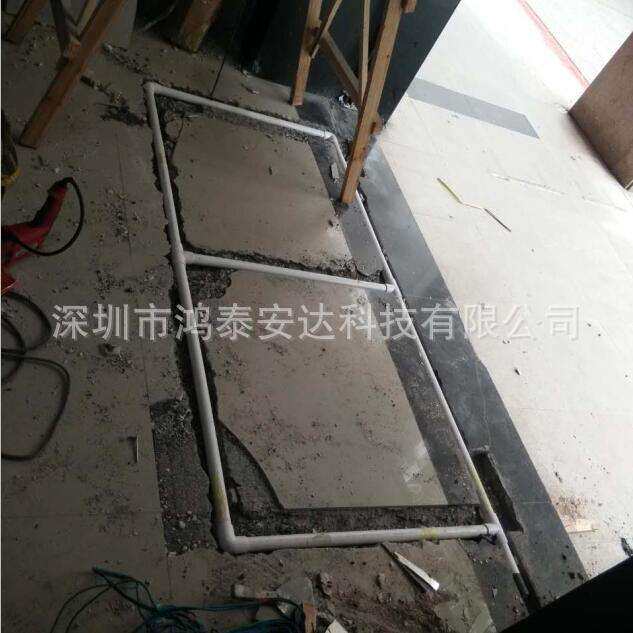 鸿泰安隐形防盗器，地埋式服装店防盗报警器58KHZ声磁防盗系统