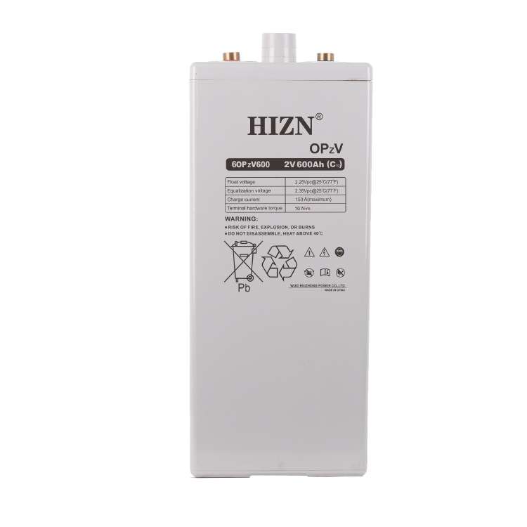 管式胶体蓄电池OPzV 2V 600AH 光伏储能电信基站深循环汇众电池