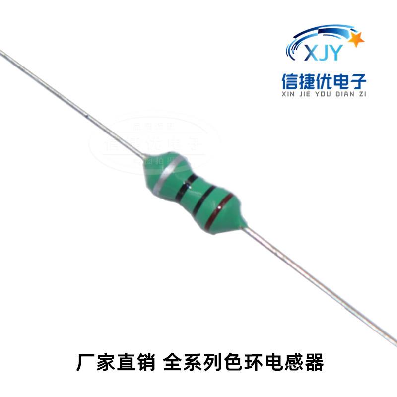 色环电感器 0510 1mH 1.5/2.2/2.7/3.3/4.7/6.8/10mH 1W 102K 472