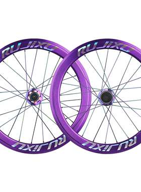 120响锐杰逊折叠小轮组20寸碟刹451/406框高40mm