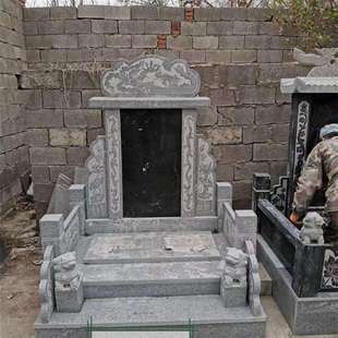 农村青石大碑土葬 花岗岩烈士墓碑 大理石公墓碑 墓群用碑