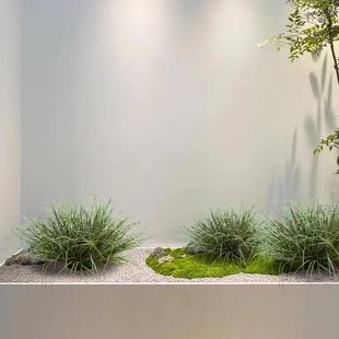 店铺装饰摆件假草堆景观芦苇草灌木草绿植园仿真植物造景仿真草垛