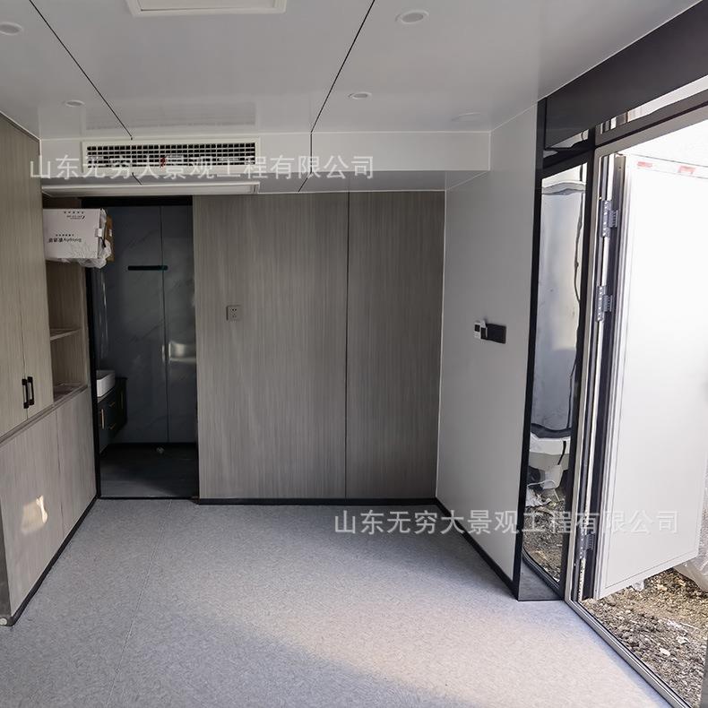 网红太空舱民俗酒店 一厅一室一卫轻奢装修 大型景区引流移动方舱