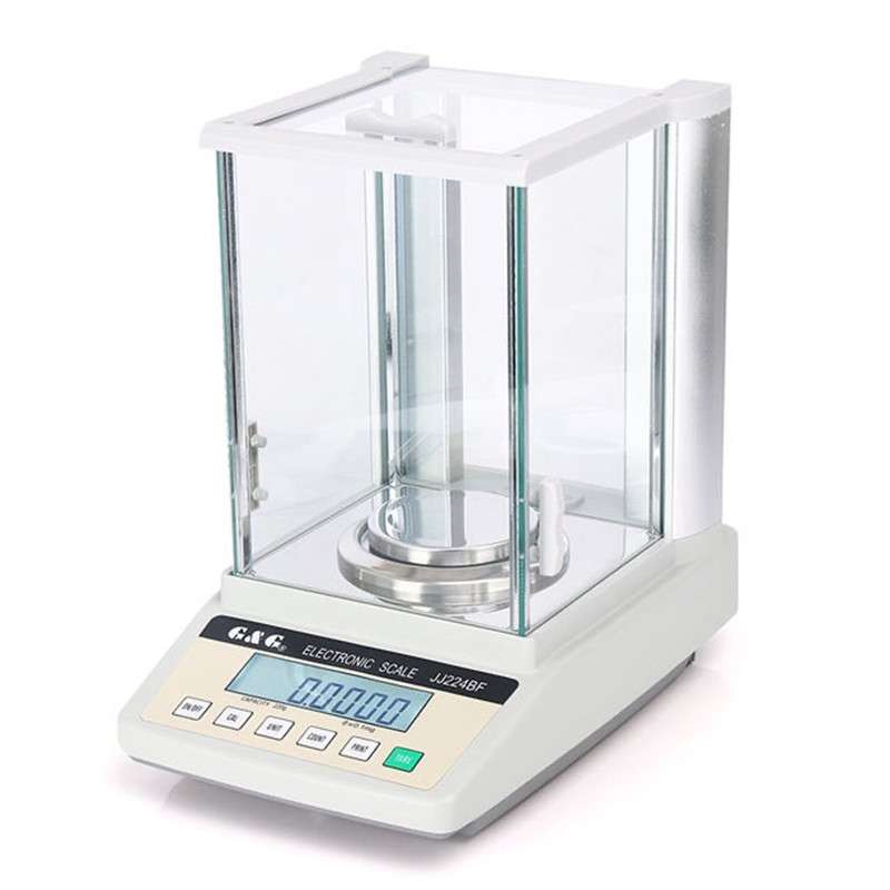 双杰G&G电子分析天平JJ324BF 万分之一内校天平320g/0.1mg
