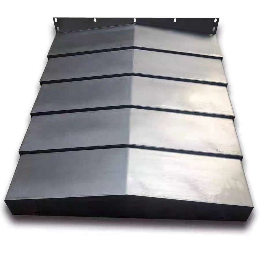 数控机床海天850VMC1000加工区导轨伸缩板不锈钢防护罩