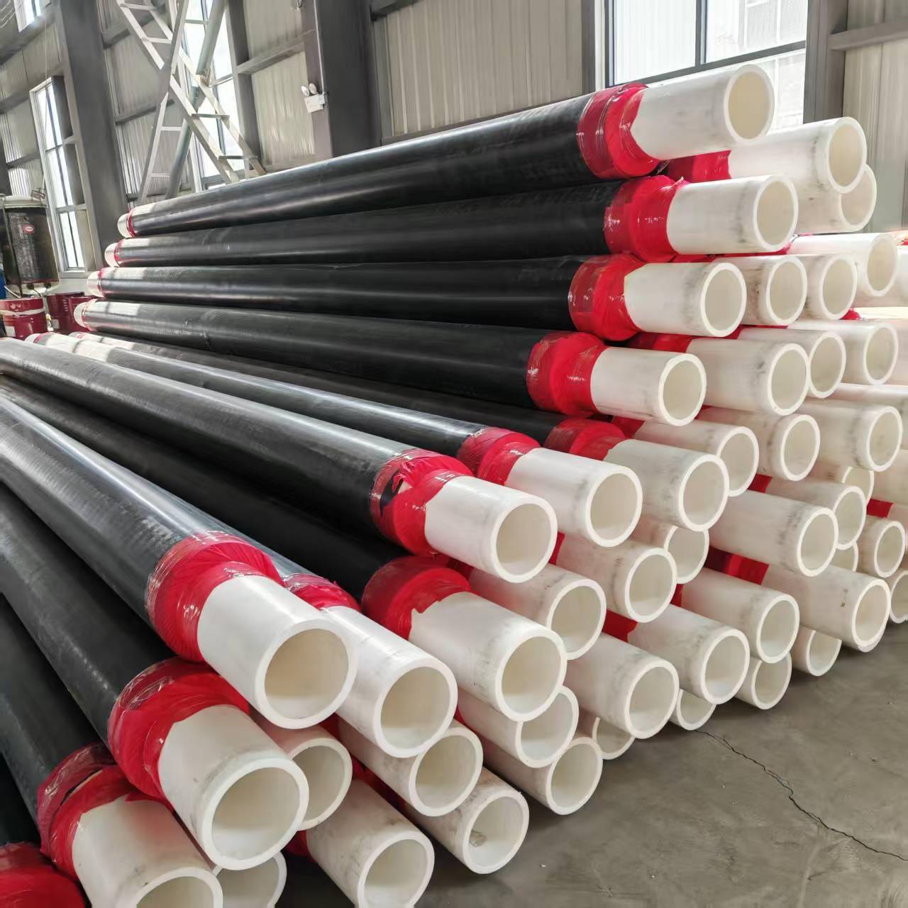 PERT2型热力保温管集中供暖聚氨酯PE-RTII型保温管