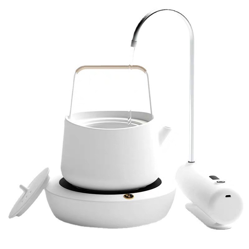 深海幽灵096无线抽水器 u自动电动上水器桶装水支架压水器纯净水