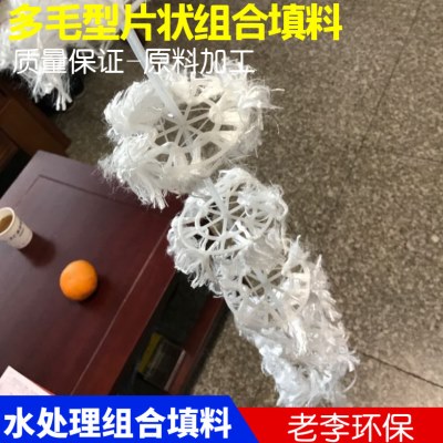 生化微生物 好氧/厌氧组合填料 生物挂膜快 弹性水处理滤料