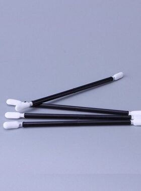 总杆棉签镜头光学 无尘净化棒长棉签 14A无尘布28黑2MM擦双头9拭