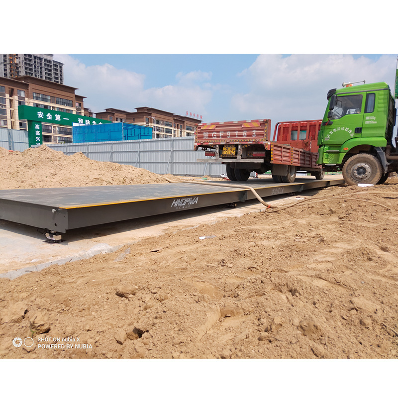 2023年数字大地磅18米汽车衡100吨河南五建周口西华工地用带打印