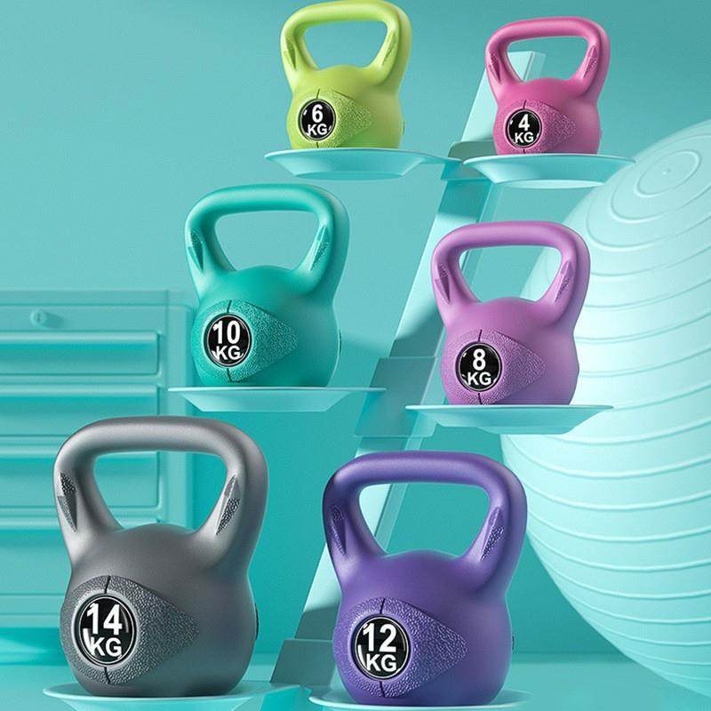 壶铃软女士健身运动男士哑铃练臀部神器专业壶铃提壶哑铃器材