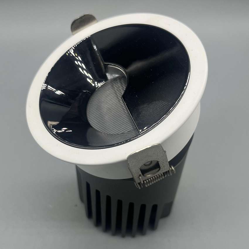 12WLED偏光洗墙灯外壳 高档工程用厚铝15度9W10W偏光LED射灯套件