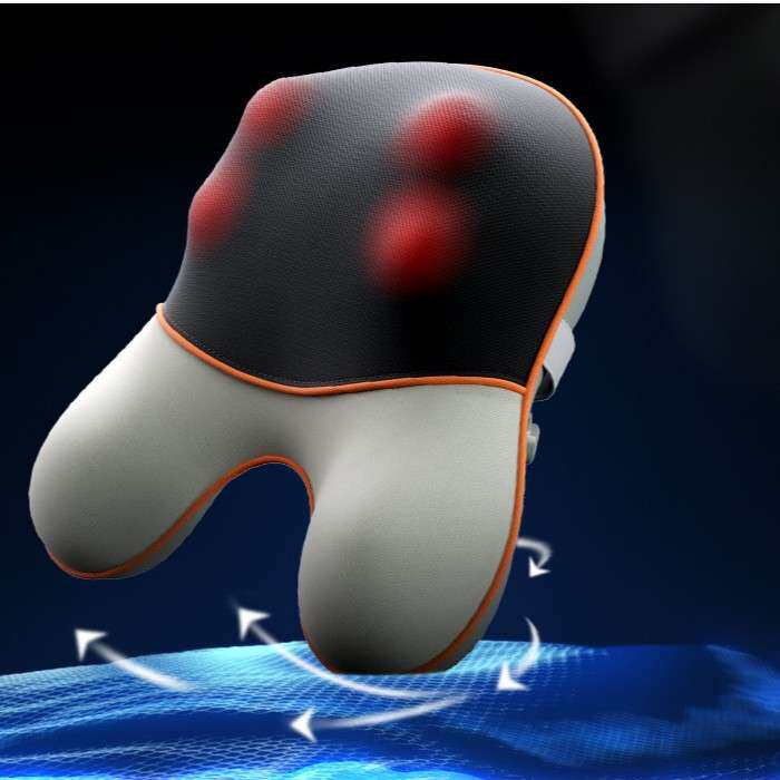 skg腰部按摩仪T5 坐垫靠枕头枕全身按摩器护腰热敷椎背颈腿多部位