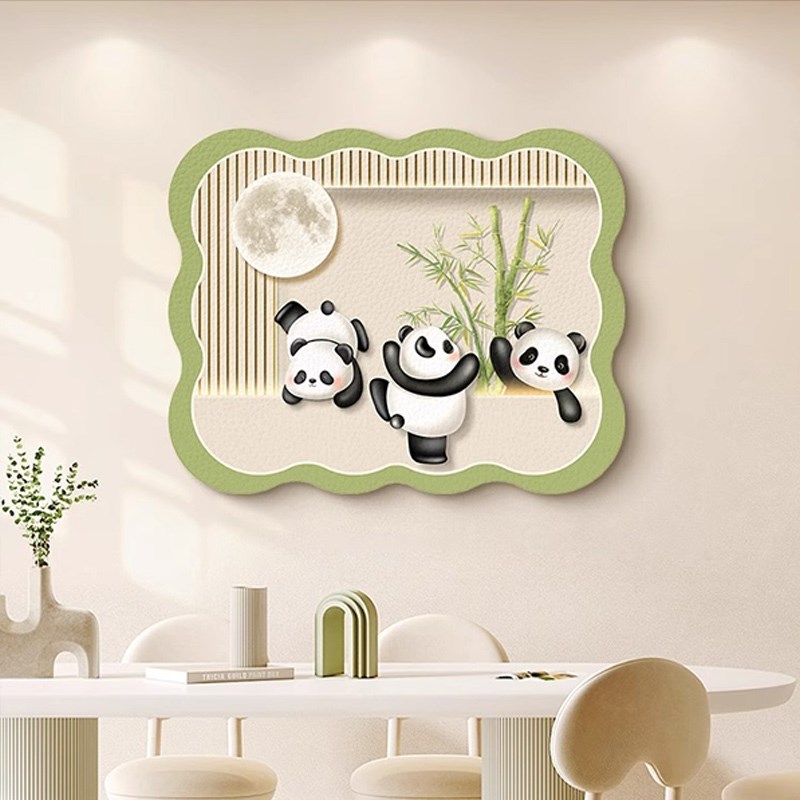 奶油风电表箱装饰画免打孔磁吸电闸配电箱遮挡挂画电源开关盒壁画