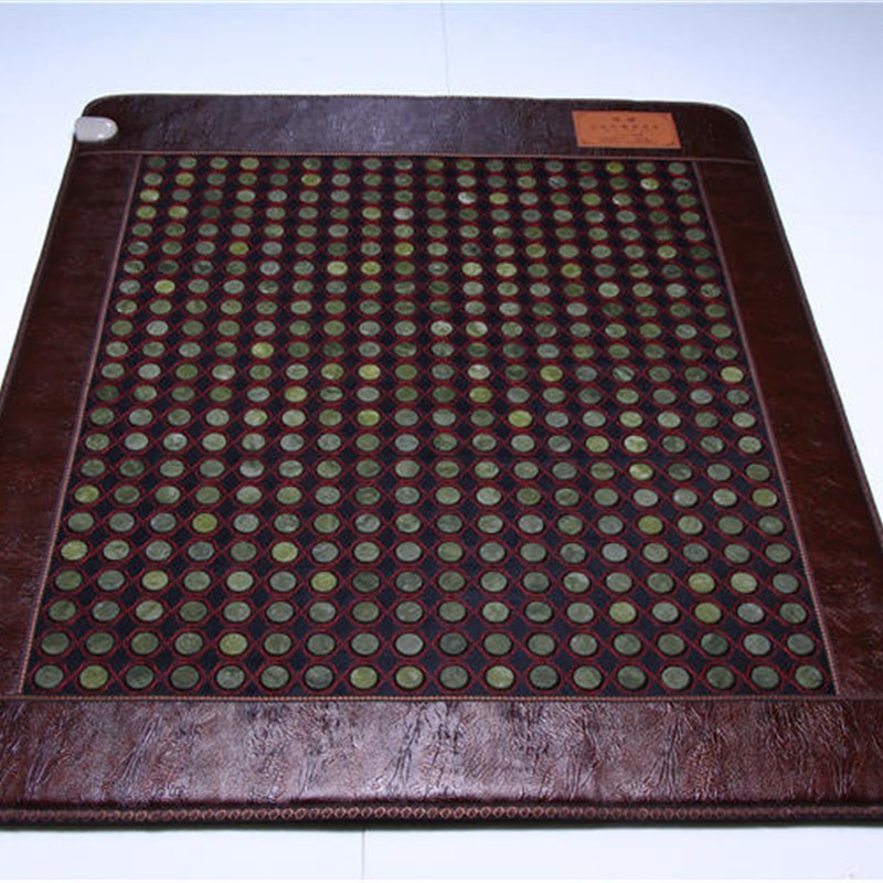 玉石加热床垫远红外线锗石加热托玛琳双温双控疗砭石床垫