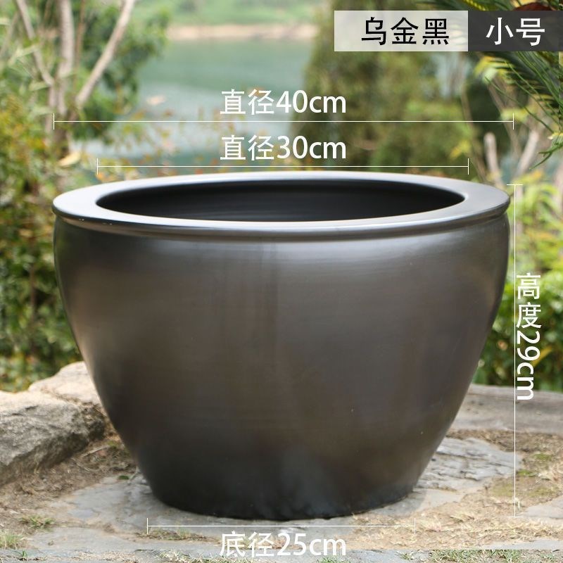 dde陶瓷鱼缸瓷缸大水缸特大号老式庭院大缸养荷花盆缸睡莲盆缸
