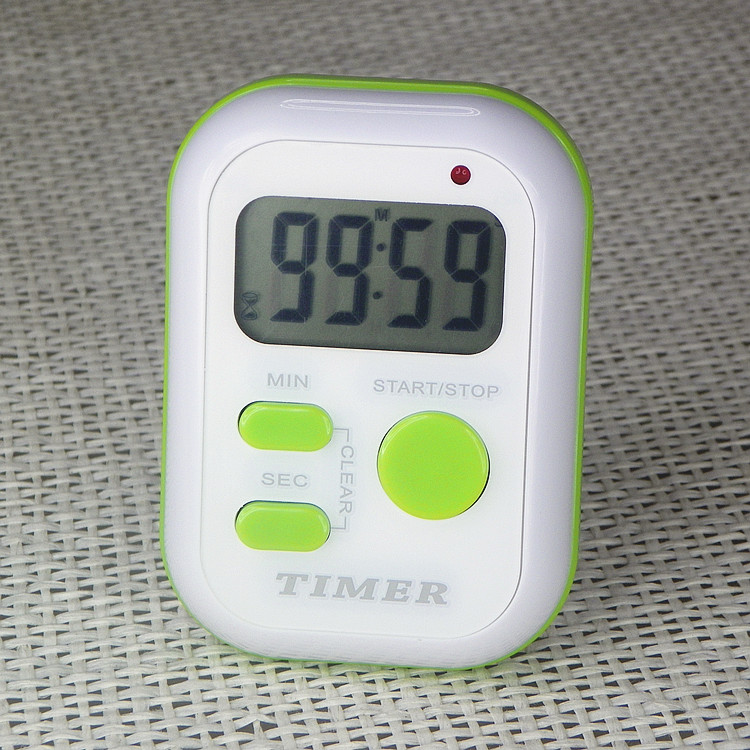 自动循环计时器追日PS368电子定时器提醒器带时钟开关闪灯振动